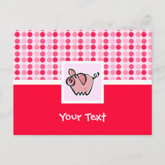 Carte Postale Cochon mignon