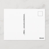 Carte postale - Cochon volant au-dessus du phare d (Dos)