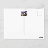 Carte Postale Cochons de guinée amusants et mignons (Dos)