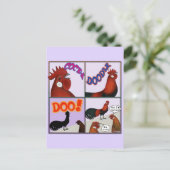 Carte Postale Cock-A-Doodle-Doo ! (Debout devant)