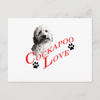 Carte Postale Cockapoo Love