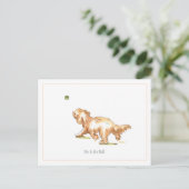 Carte Postale Cockapoo 'Me & My Ball' (Debout devant)