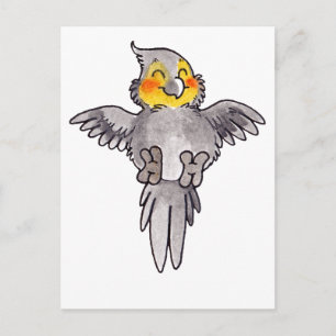 Carte Postale Cockatiel