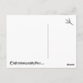 Carte Postale Cockatiel (Dos)