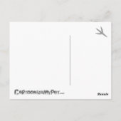 Carte Postale Cockatiel Love (Dos)