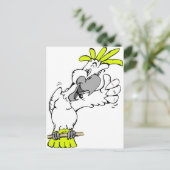 Carte Postale cockatoo (Debout devant)