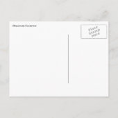 Carte Postale Cockatoo Moluccan (Dos)