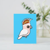 Carte Postale Cockatoo rose Birdorable (Debout devant)