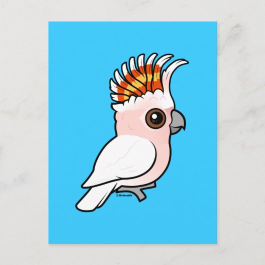 Carte Postale Cockatoo rose Birdorable (Devant)