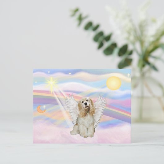 Carte Postale Cocker Spaniel (Debout devant)