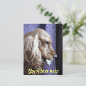 Carte Postale Cocker Spaniel (Debout devant)