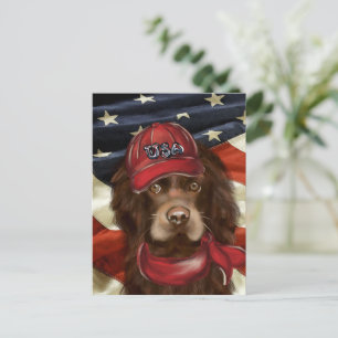 Carte Postale Cocker Spaniel Américain