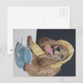 Carte Postale Cocker Spaniel chien (Devant / Derrière)