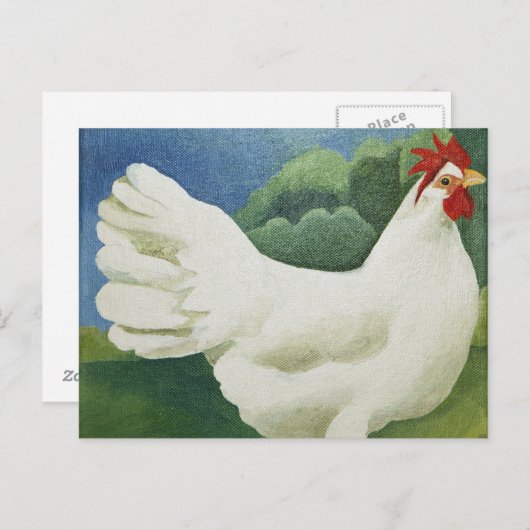 Carte Postale Cockerel 2013 (Devant / Derrière)