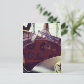 Carte Postale Cockpit Bi Avion vintage (Debout devant)