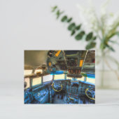 Carte Postale Cockpit Ilyushin IL-18 (Debout devant)