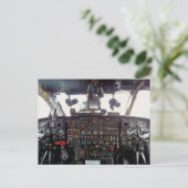 Carte Postale cockpit Jet Aircraft (Debout devant)