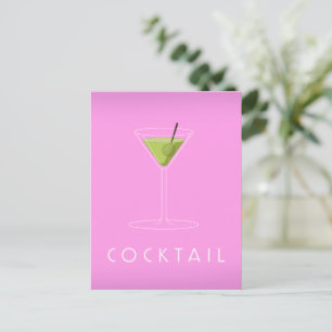 Carte Postale Cocktail