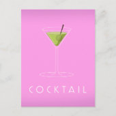 Carte Postale Cocktail (Devant)