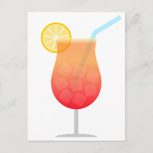 Carte Postale Cocktail
