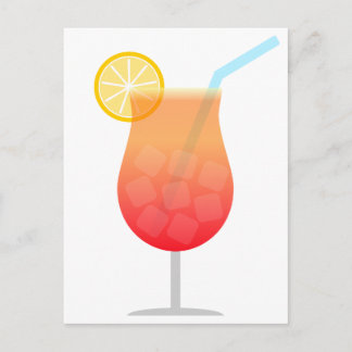 Carte Postale Cocktail