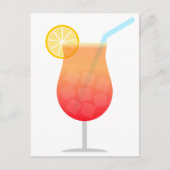 Carte Postale Cocktail (Devant)