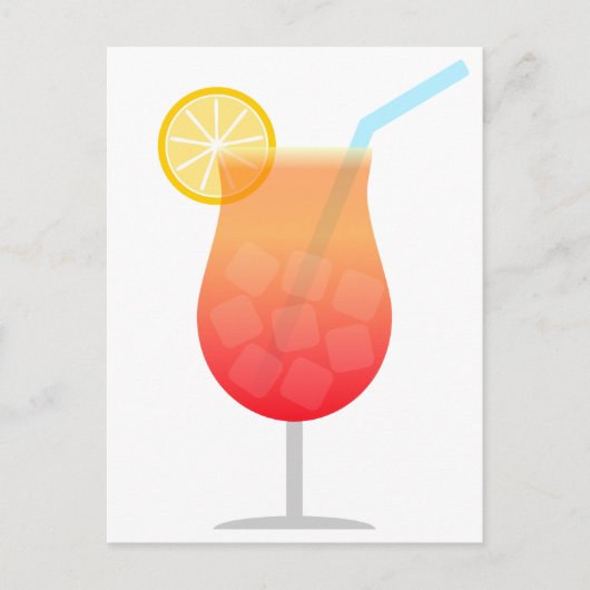 Carte Postale Cocktail (Devant)