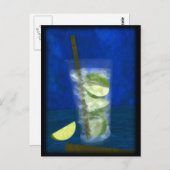Carte Postale Cocktail: Caipirinha (Devant / Derrière)