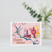 Carte Postale Cocktail Cherry Blossom (Debout devant)
