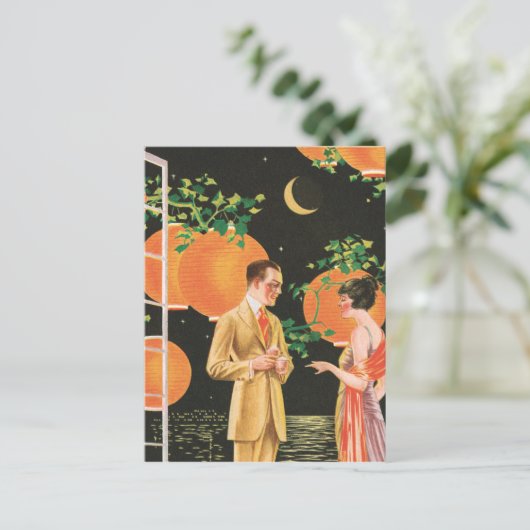 Carte Postale Cocktail Conversations (Debout devant)