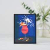 Carte Postale Cocktail: Joyeux dragon (Debout devant)