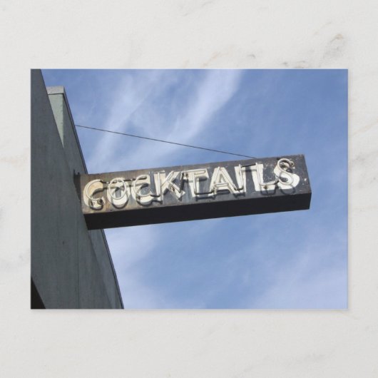 Carte Postale cocktails (Devant)