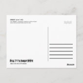 Carte Postale Cocktails (Dos)