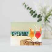 Carte Postale Cocktails à la Grenade (Debout devant)