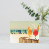 Carte Postale Cocktails de Bermude (Debout devant)