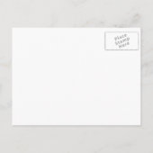 Carte Postale Cocktails Invitation (Dos)