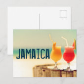 Carte Postale Cocktails jamaïcains (Devant / Derrière)