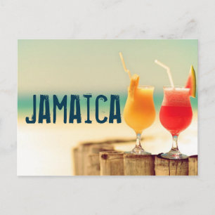 Carte Postale Cocktails jamaïcains