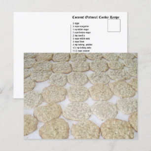 Carte Postale Coco avoine biscuit