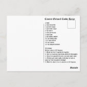 Carte Postale Coco avoine biscuit (Dos)