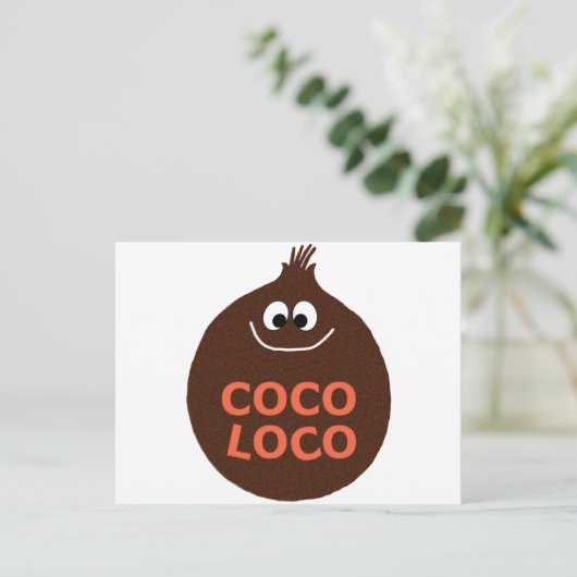 CARTE POSTALE COCO LOCO (Debout devant)