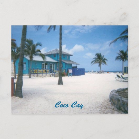 Carte Postale CocoCay (Devant)