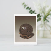 Carte Postale Coconut sted sculinto a face, c.1895 (Debout devant)