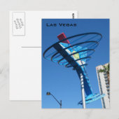 Carte Postale Coctail Vegas (Devant / Derrière)