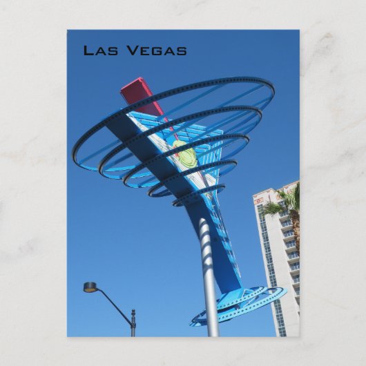 Carte Postale Coctail Vegas (Devant)