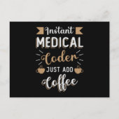 Carte Postale Codage ICD Coder Médicale instantané (Devant)