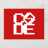 CARTE POSTALE CODE (Devant)