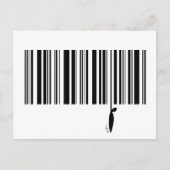 Carte Postale Code barre (Devant)