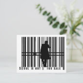 Carte Postale code barre (Debout devant)