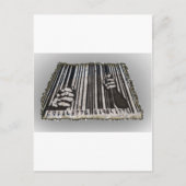 CARTE POSTALE CODE BARRE DE PRISON (Devant)